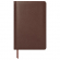 Ежедневник недатированный А5, "Profile", линия, 136 листов, коричневый, обложка балакрон, 123428