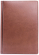 Ежедневник датированный на 2017 год, А5+, "Velvet", линия, 176 л., коричневый, софт обложка, 3-123/03