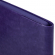 Ежедневник недатированный А5, "Magnetic X", 160л., линия, фиолетовый, обложка кожзам, на магните, 113282