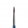 Кисть белка круглая № 5 ROUBLOFF PREMIUM синяя, короткая ручка, ЖБ1-e05,04bБ