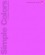 Тетрадь «Простые цвета», 48 листов, клетка, лакированная обложка, однотонная, ассорти, 7-48-774/1