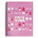 Тетрадь «Розовый стиль», 96 листов, клетка, на гребне, ассорти, ТОГК96-РС