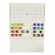 Краски акварельные, 24 цвета, «Санкт-Петербург», пластиковые кюветы, палитра, 1942017