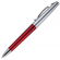 Ручка шариковая механическая 0,7 мм, синий, красный хромированный корпус, в футляре, Schreiber S3536
