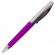 Ручка шариковая механическая 0,7 мм, синий, фиолетовый хромированный корпус, в футляре, Schreiber S3537