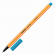 Ручка капилярная голубая неоновая, 0,4 мм, Stabilo 88/031