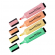 Набор маркеров текстовых "Pasteliter", 4 цвета, толщина 1-5 мм., клиновидный наконечник, Luxor 4020P