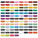 Набор маркеров для скетчинга 100 цветов, основные цвета, трехгранные, сумка-чехол, Meshu MS_53455