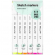 Набор маркеров для скетчинга  6 основных  флуоресцентных цветов, трехгранные, Meshu MS_38253