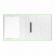 Папка-регистратор на 2-х кольцах 35 мм "Neon" зеленая, d=25мм, 1,75 мм, Erich Krause 39057