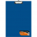 Планшет А3, картон+ ПВХ, с зажимом, синий, Lamark CB0442-BL
