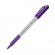 Ручка шариковая "Ultra Glide U-19", фиолетовая, 0,6 мм, игольчатый стержень, с резиновым держателем, Erich Krause 33525