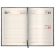 Ежедневник датированный на 2017 год,  А4, "Cоmodo", линия, 168л., черный, софт.обложка, золотой срез, 127335