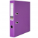 Регистратор 50 мм, PVC, 2-х сторонний, фиолетовый, с металлической окантовкой, Index 5/30