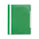 Скоросшиватель пластиковый А4, 0,16 мм, зеленый, с карманом, Бюрократ PS-K20GRN, 816315
