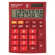 Калькулятор 8 разрядов, 154*115 мм, бордовый, Brauberg ULTRA -08-WR, 250510