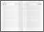 Ежедневник датированный на 2017 год, А5+, "Velvet", линия, 176 л., черный, софт обложка, 3-123/04