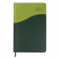 Ежедневник датированный на 2022 год, А5, "Bond", линия, 168 листов, зеленый/салатовый, кожзам обложка, Brauberg 112738