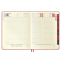 Ежедневник датированный на 2022 год, А6+, «Шеврет Делавэ», линия, 176 листов, красный, обложка из искусственной кожи, 57630