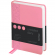 Ежедневник недатированный А6, "Vivella prestige", линия, 160 листов, розовый, обложка софт, UD0_80608