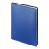 Ежедневник недатированный А6+, "Velvet", линия, 136 листов, синий, софт обложка, 3-495/01