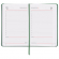 Ежедневник недатированный А5, "Select", 160 л., линия, зеленый, обложка балакрон, 123431