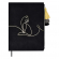 Ежедневник недатированный А5+, «Велюр», линия, 120 листов, черный, интегральная обложка, с карманом на молнии, 57077