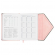 Ежедневник недатированный А5+, линия, 160 л., бейбискин розовый, софт обложка, 50382/10