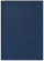 Ежедневник недатированный А4, линия, 136 листов, синий, бумвинил, 136-1521