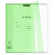 Тетрадь "Coverpro. Neon", 18 листов, клетка, зеленая, пластиковая обложка, ассорти, 56366