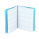 Тетрадь "Folder book pastel", 48 листов, клетка, голубая, съемная пластиковая обложка, на резинке, Erich Krause 51394