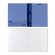 Тетрадь "Neon", 48 листов, клетка, голубая пластиковая обложка, 46937