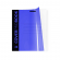 Тетрадь "Neon", 48 листов, клетка, голубая пластиковая обложка, 46937