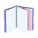 Тетрадь "Folder book pastel", 2*48 листов, клетка, фиолетовая, съемная пластиковая обложка, на резинке, Erich Krause 51396