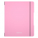 Тетрадь "Folder book pastel", 48 листов, клетка, розовая, съемная пластиковая обложка, на резинке, Erich Krause 51393