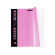 Тетрадь "Neon", 48 листов, клетка, розовая пластиковая обложка, 46938