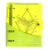 Тетрадь "Neon. Yellow", 120 листов клетка, пластиковая обложка, на кольцах со сменным блоком, с наклейками, LXNBBS-NNY