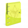 Тетрадь "Neon. Yellow", 120 листов клетка, пластиковая обложка, на кольцах со сменным блоком, с наклейками, LXNBBS-NNY