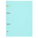 Тетрадь А5 "Pastel mint", 80 листов, клетка, на кольцах со сменнным блоком, пластиковая обложка, Erich Krause 53702