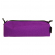 Пенал-тубус для девочки «Лен», 210*60 мм, ткань, фиолетовый на молнии, Lamark PB0022-LVL