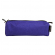 Пенал-тубус универсальный «Лен», 210*60 мм, ткань, голубой на молнии, Lamark PB0022-LLB