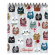 Скетчбук «Коты», А6, 60 листов, на гребне, твердая обложка, 47277