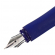 Ручка перьевая "Voyage", синий пластиковый корпус, с резиновым держателем, 1 синий картридж, Schneider 160017