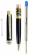Ручка шариковая Manzoni Venezia, корпус черно-золотого цвета, в подарочном футляре, AP009B-101098M