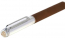 Ручка шариковая MANZONI MAAB-SB AGRIGENTO коричневая, металлическая, в футляре
