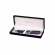 Набор Manzoni Venezia, шариковая и перьевая ручки, корпус синего цвета, в подарочном футляре, AP009BF-060610
