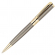 Ручка шариковая автоматическая "Alegro", синяя, 1,0 мм, в корпусе золотого и цвета оружейного металла, в футляре, Delucci CPs_11406