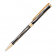 Ручка шариковая Manzoni Teramo, корпус глубокого черного цвета с изогнутыми золотыми линиями, в подарочном футляре, TRM1350-BM