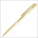 Ручка шариковая Manzoni Acireale золотая, в подарочном футляре, ACI2020-BM
