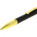 Ручка шариковая MANZONI MAPB-GB PRALORMO черная, металлическая в футляре